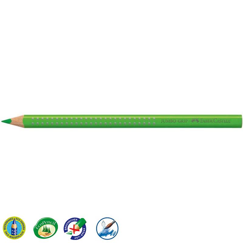 Faber-Castell színes ceruza GRIP JUMBO világoszöld