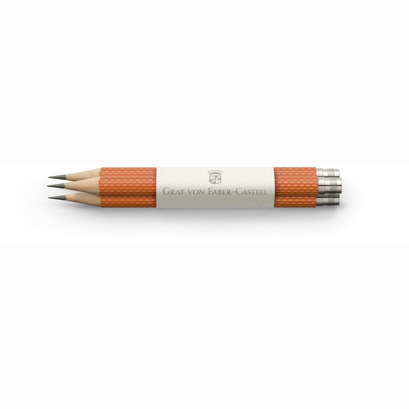 Graf von Faber-Castell Perfect ceruza 3db-os kicsi (Égetett narancs)