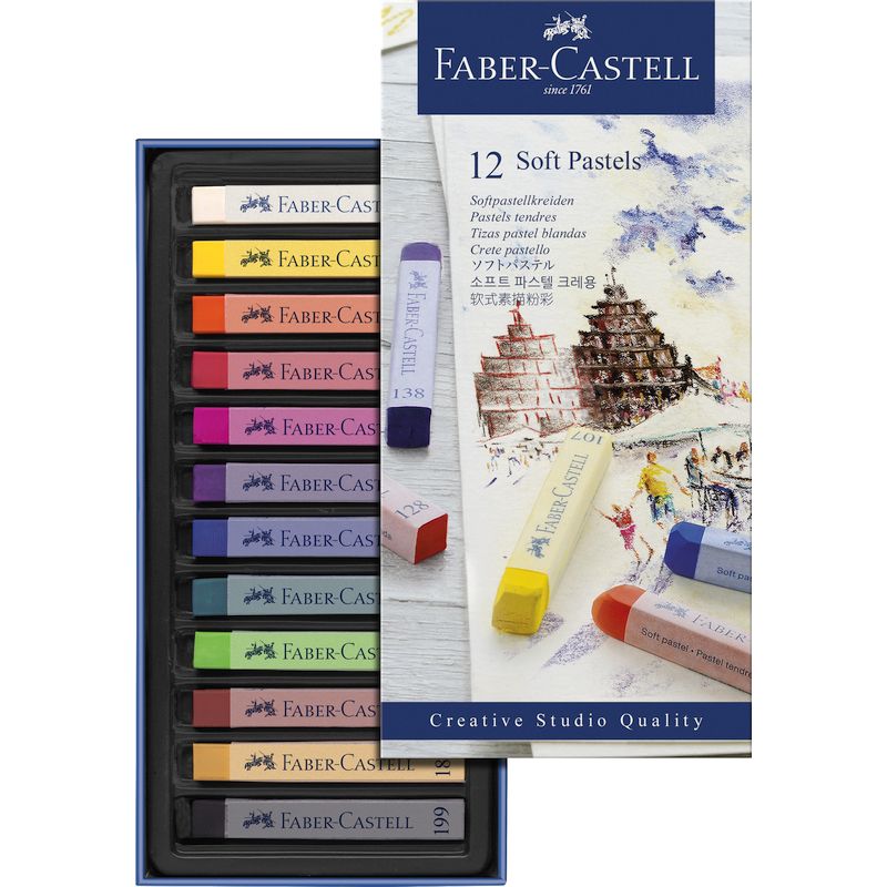Faber-Castell Creative Studio porpasztell 12db