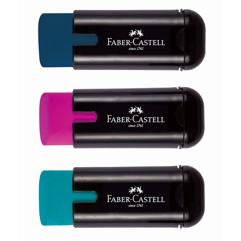 Faber-Castell hegyező + radír kombi Klf. trendi színek 2019