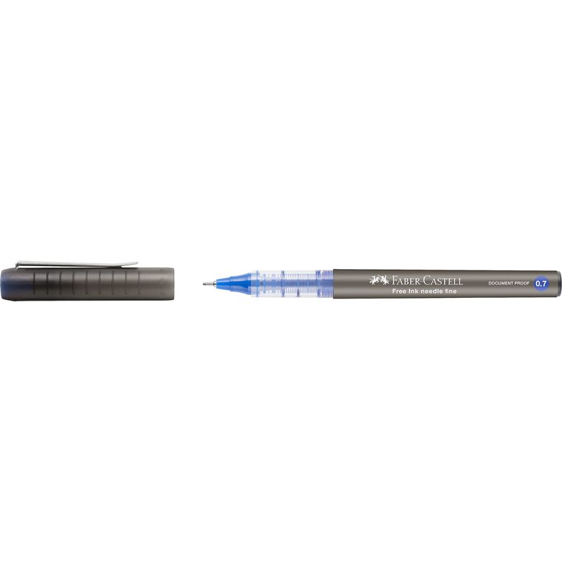 Faber-Castell roller toll 0,7mm NEDDLE kék