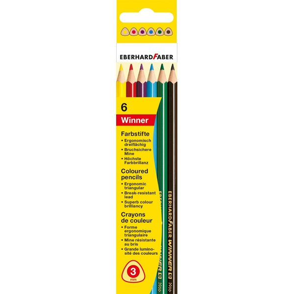 Eberhard Faber színes ceruza készlet 6db-os