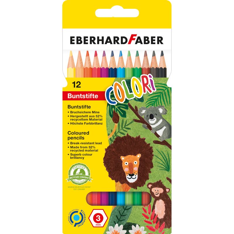 Eberhard Faber színes ceruza készlet 12db-os