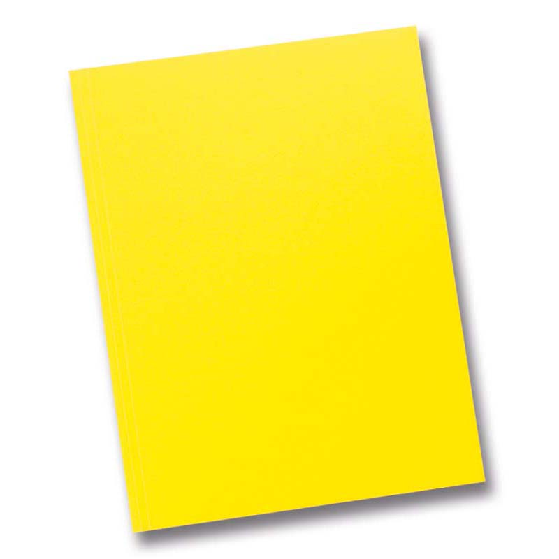 Folia okmánytartó fotókartonból A4 sárga