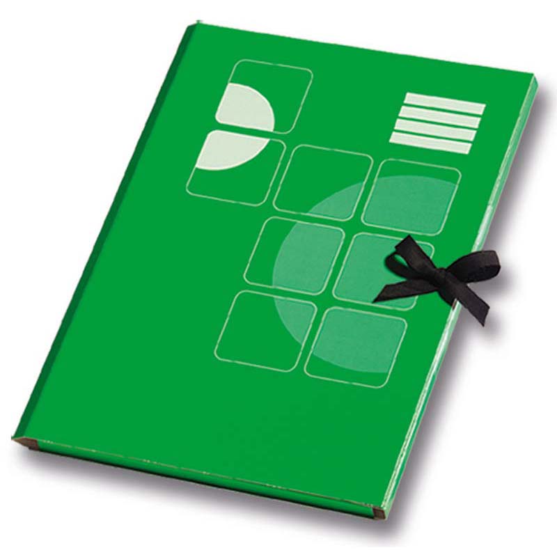 Folia irattartó box szalagos A3 500gr zöld
