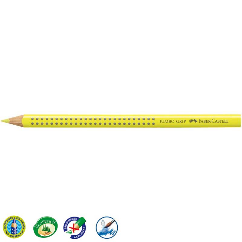Faber-Castell színes ceruza GRIP JUMBO világossárga