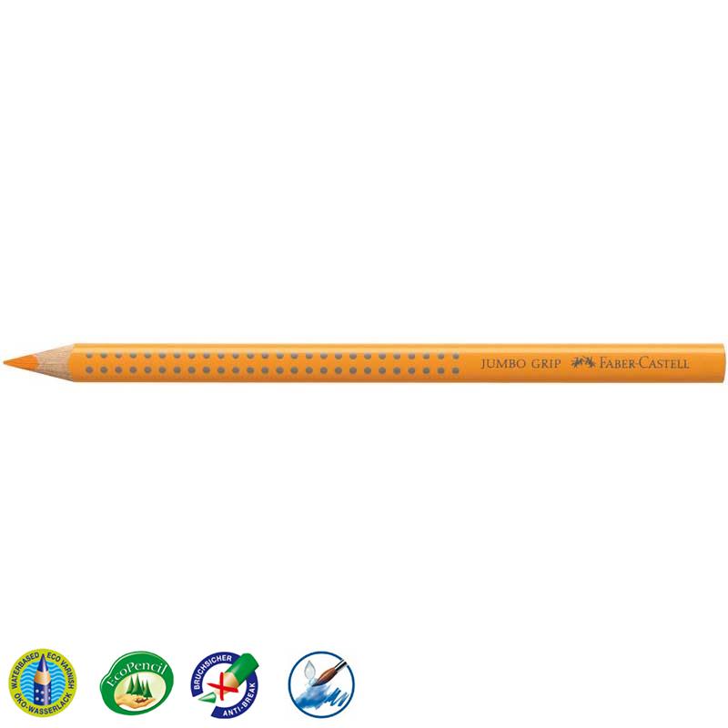 Faber-Castell színes ceruza GRIP JUMBO narancs