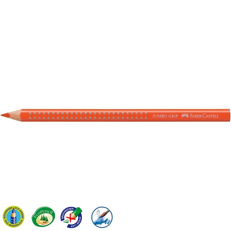Faber-Castell színes ceruza GRIP JUMBO sötétnarancs