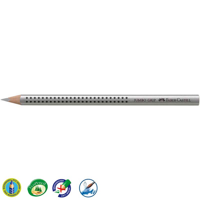 Faber-Castell színes ceruza GRIP JUMBO ezüst