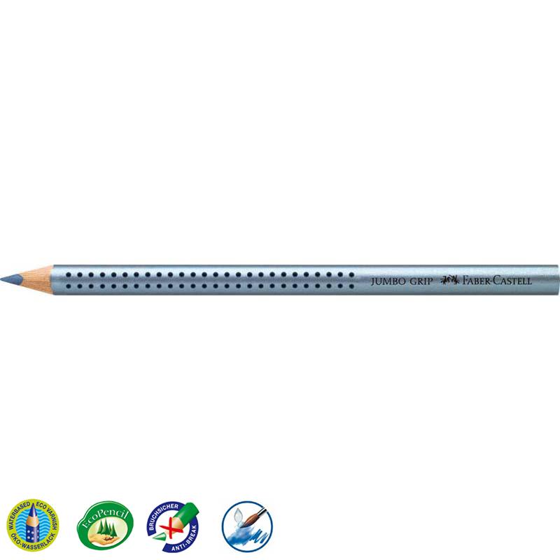 Faber-Castell színes ceruza GRIP JUMBO metál kék