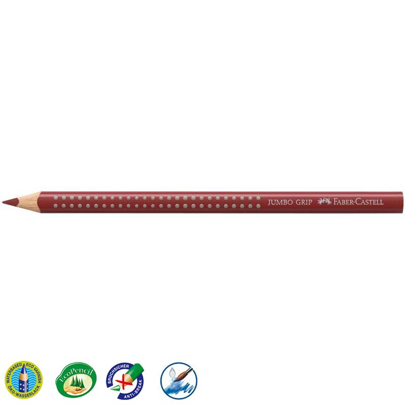 Faber-Castell színes ceruza GRIP JUMBO középbarna