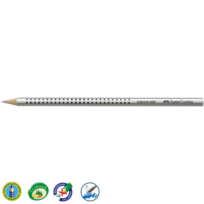 Faber-Castell színes ceruza GRIP 2001 ezüst