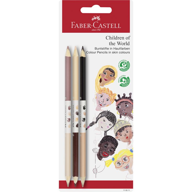 Faber-Castell színes ceruza szett 3db-os bicolor 