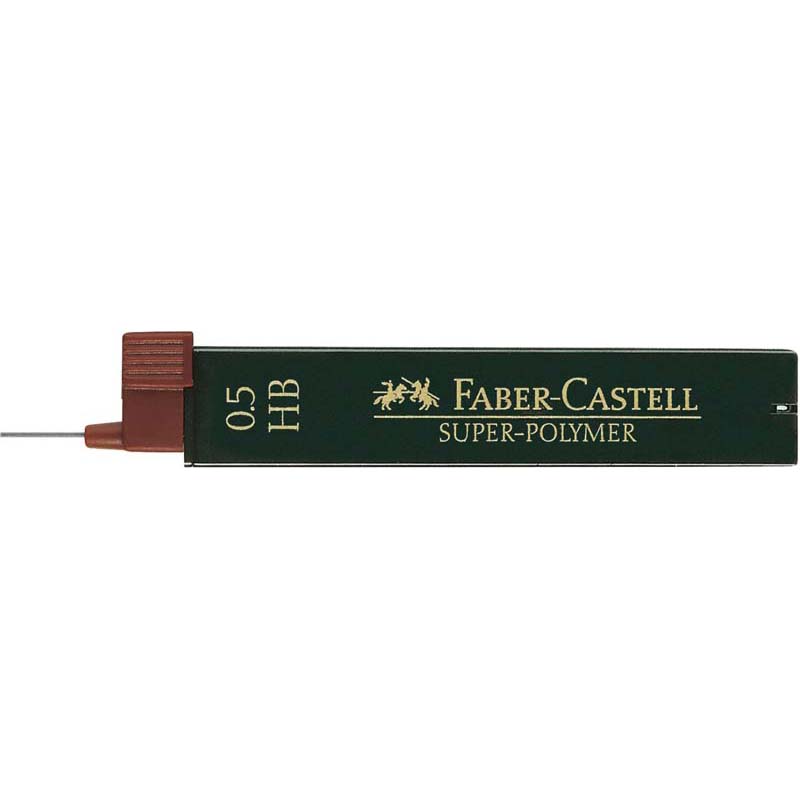 Faber-Castell ironbetét Super Polymer 0,5mm 12db HB
