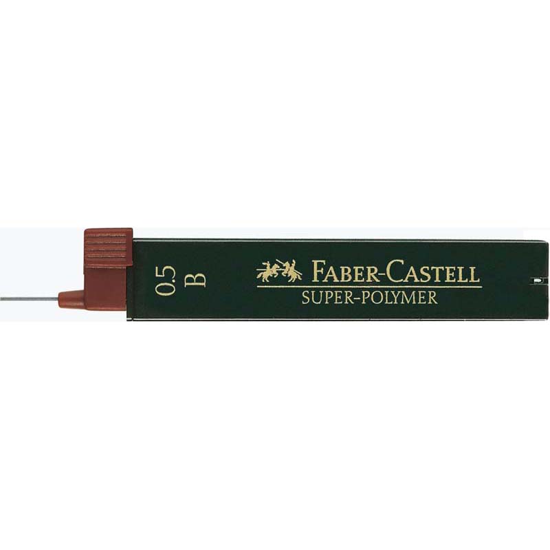 Faber-Castell ironbetét Super Polymer 0,5mm 12db B