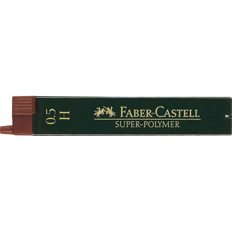 Faber-Castell ironbetét Super Polymer 0,5mm 12db H