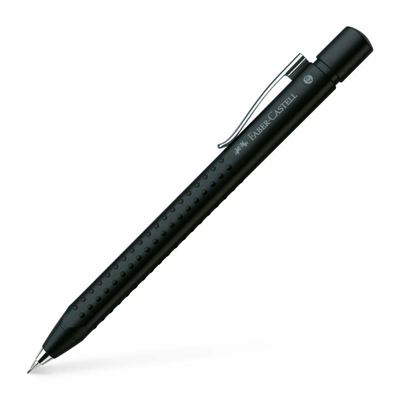 Faber-Castell töltőceruza 0,7mm GRIP 2011 metál fekete