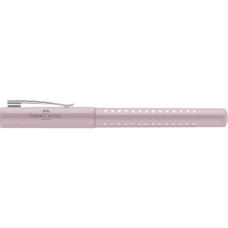 Faber-Castell töltőtoll SPARKLE metál rózsaszín test F-es heggyel