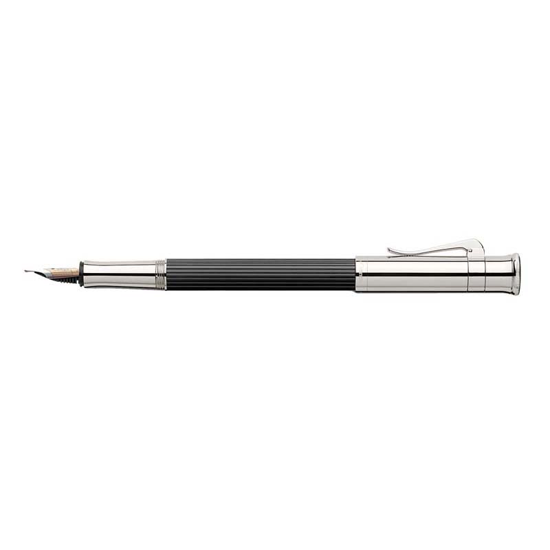 Graf von Faber-Castell töltőtoll platinum ébenfa F-es hegyű