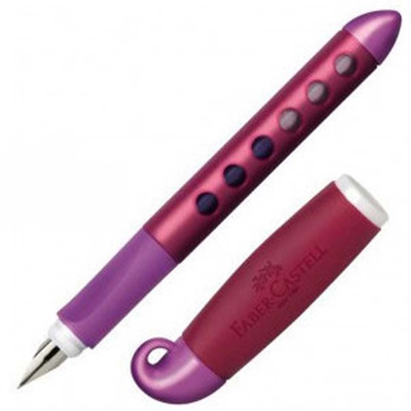 Faber-Castell töltőtoll Scribolino blister balkezes pink