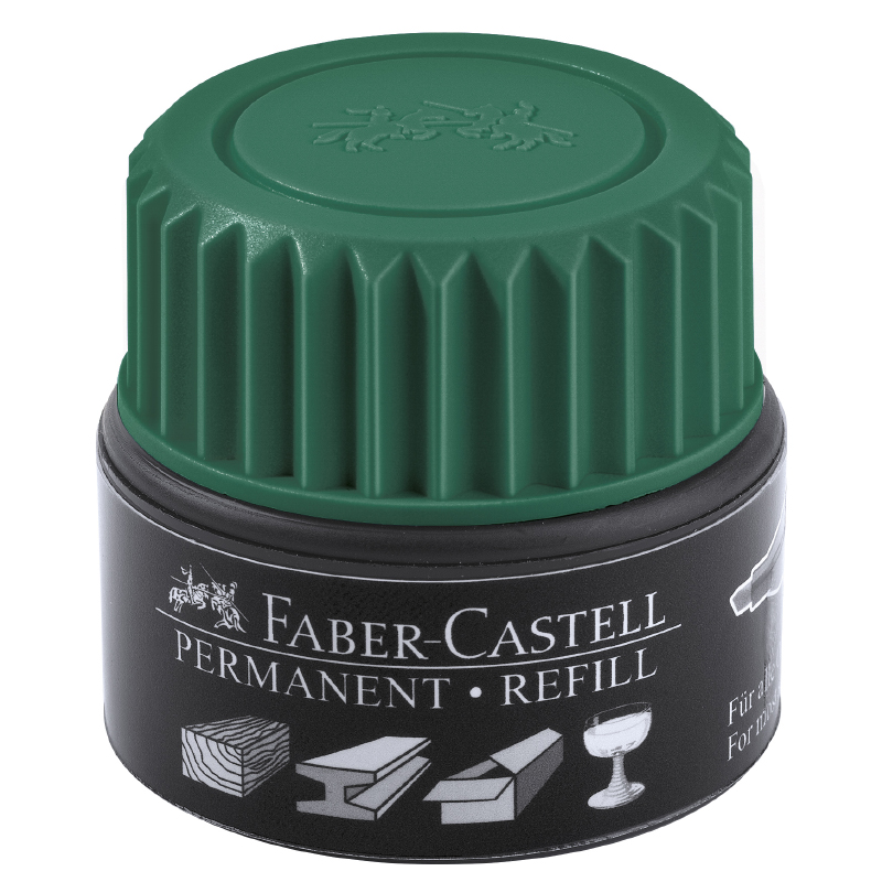 Faber-Castell alkoholos filc utántöltő 1505 zöld