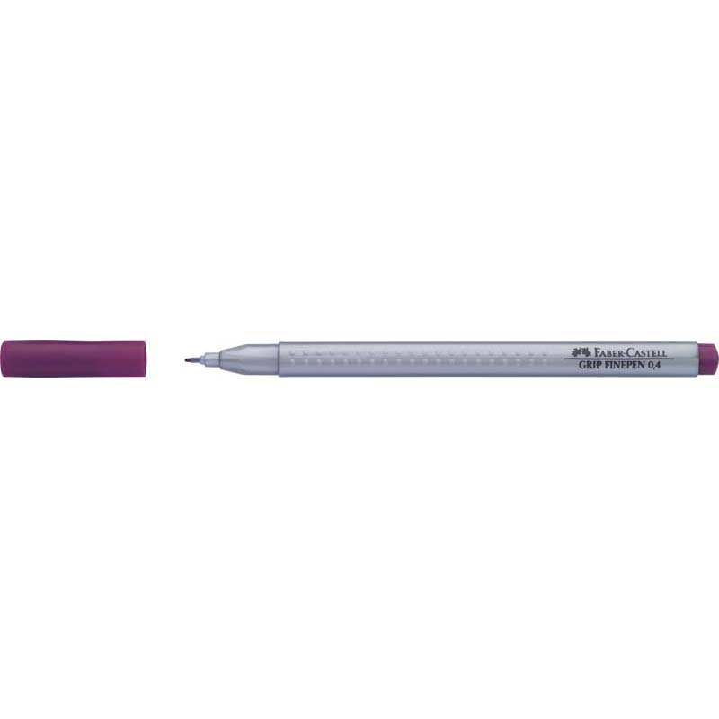 Faber-Castell tűfilc 0,4mm GRIP kékes lila