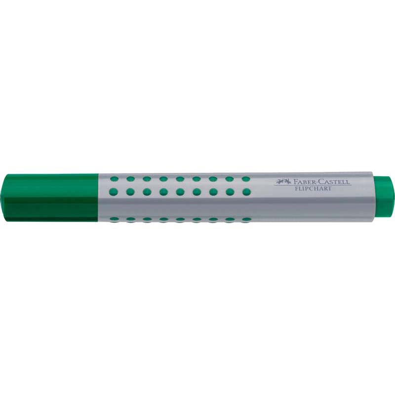 Faber-Castell flipchart filc GRIP kerek hegyű zöld