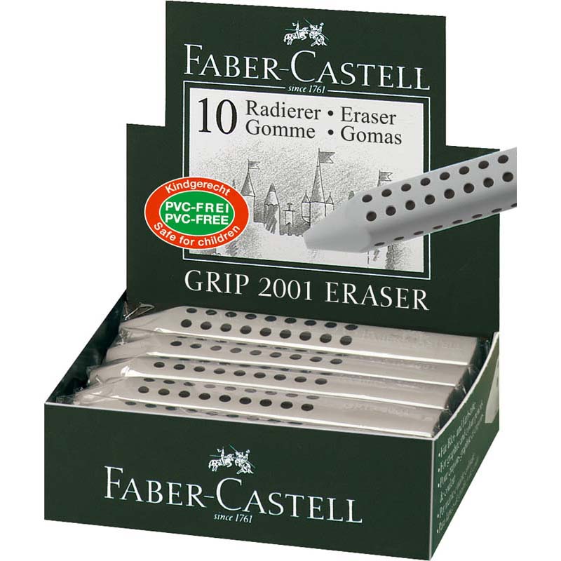 Faber-Castell radír GRIP 2001 szürke