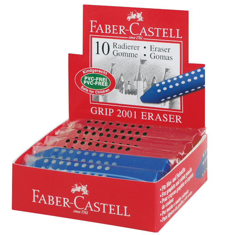Faber-Castell radír GRIP 2001 színes