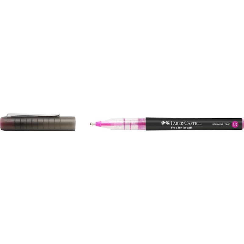 Faber-Castell roller toll 0,7mm pink