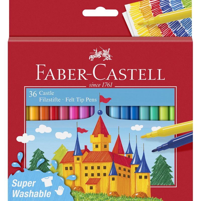 Faber-Castell filctoll készlet 36db-os KASTÉLY