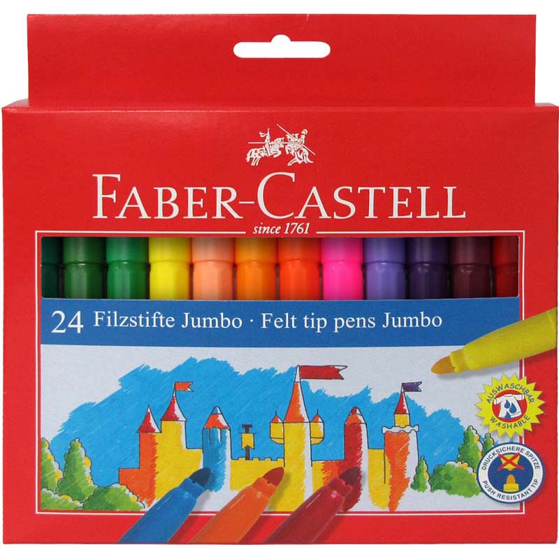 Faber-Castell filctoll Jumbo 24db-os készlet