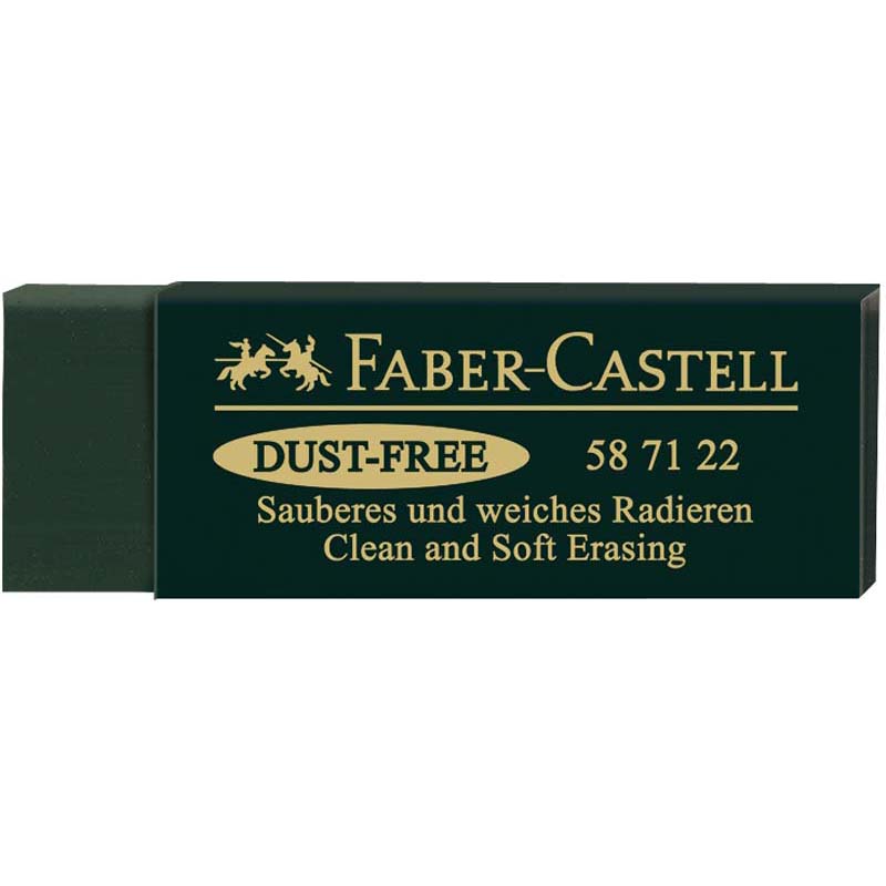 Faber-Castell radír forgácsmentes zöld