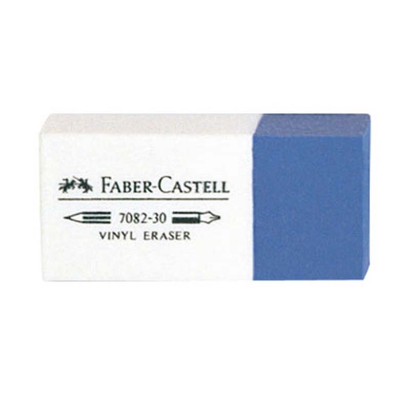 Faber-Castell radír fehér/kék papír védővel