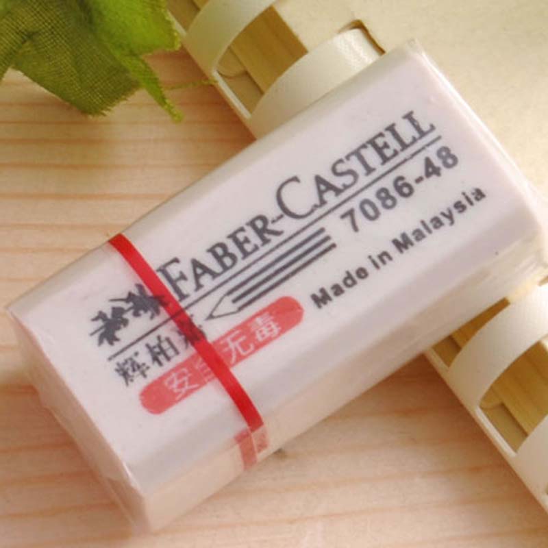 Faber-Castell radír fehér celofános