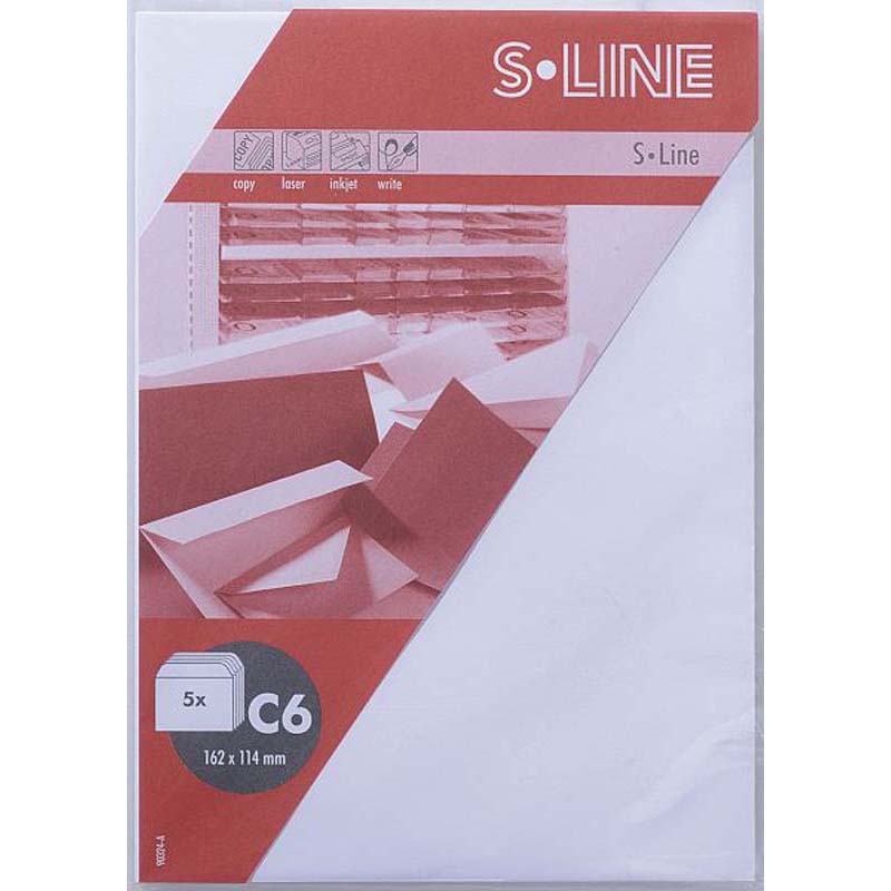 Artoz sline boriték C6 5db/csomag white