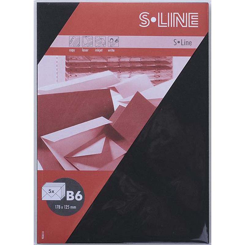 Artoz sline boriték B6 5db/csomag black