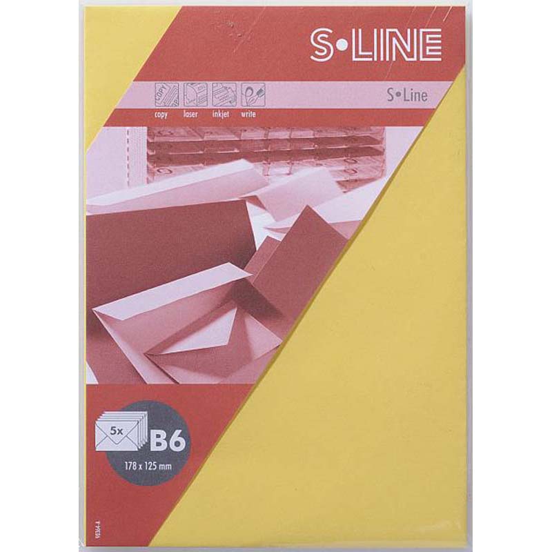 Artoz sline boriték B6 5db/csomag yellow
