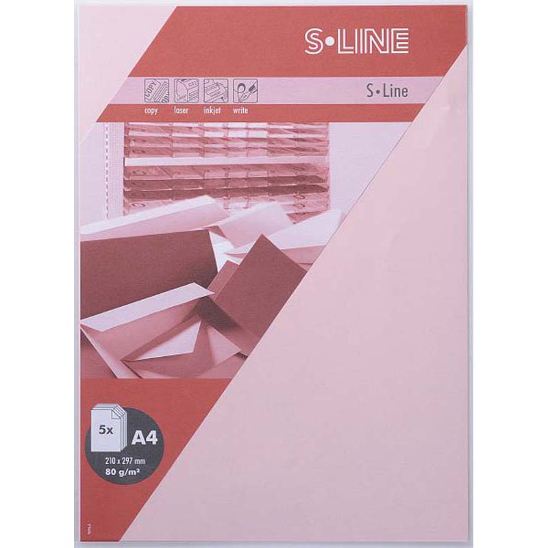 Artoz sline levélpapír A4 100gr 5db/csomag pink