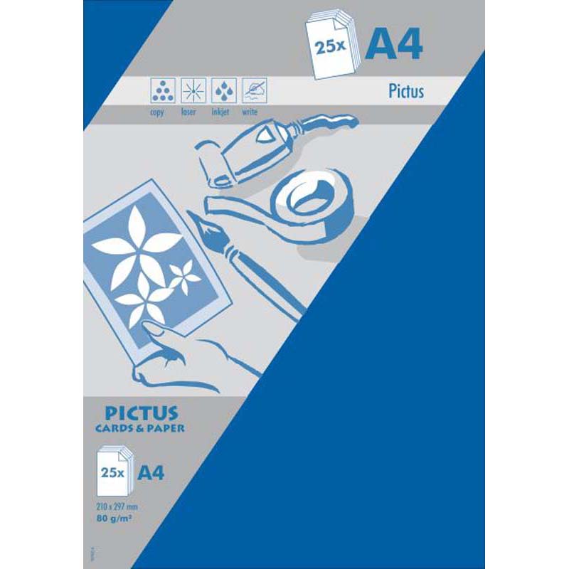 Artoz pictus levélpapír A4 80gr 25db/csomag kék