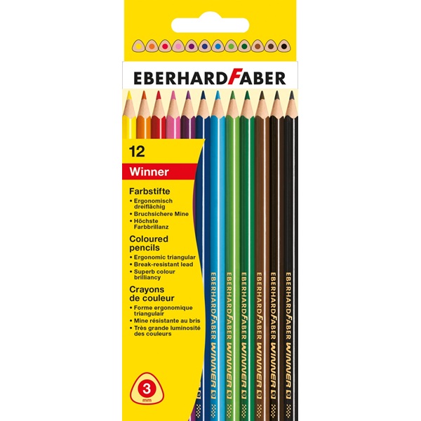 Eberhard Faber színes ceruza készlet 12db-os WINNER
