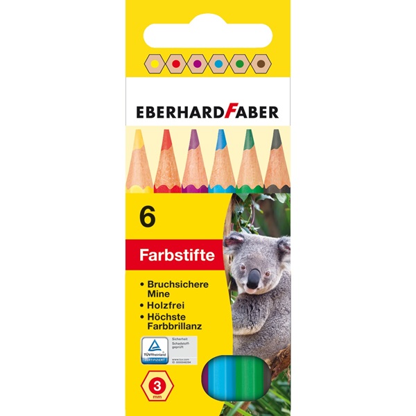 Eberhard Faber színes ceruza készlet 6db-os mini