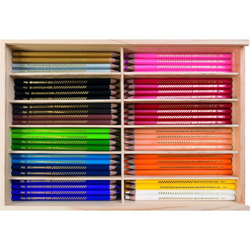 Eberhard Faber színes ceruza Tri Winner '4' 144db/display