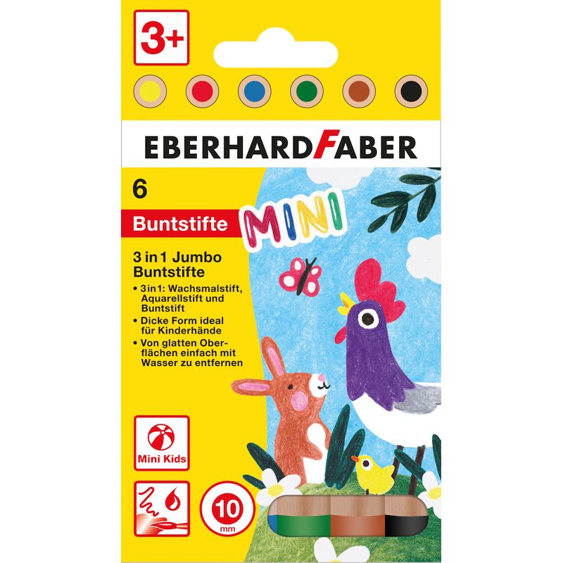Eberhard Faber színes ceruza készlet 6db-os 