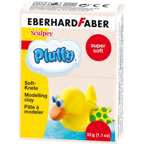 Eberhard Faber gyurma Pluffy 32gr bézs, extra puha