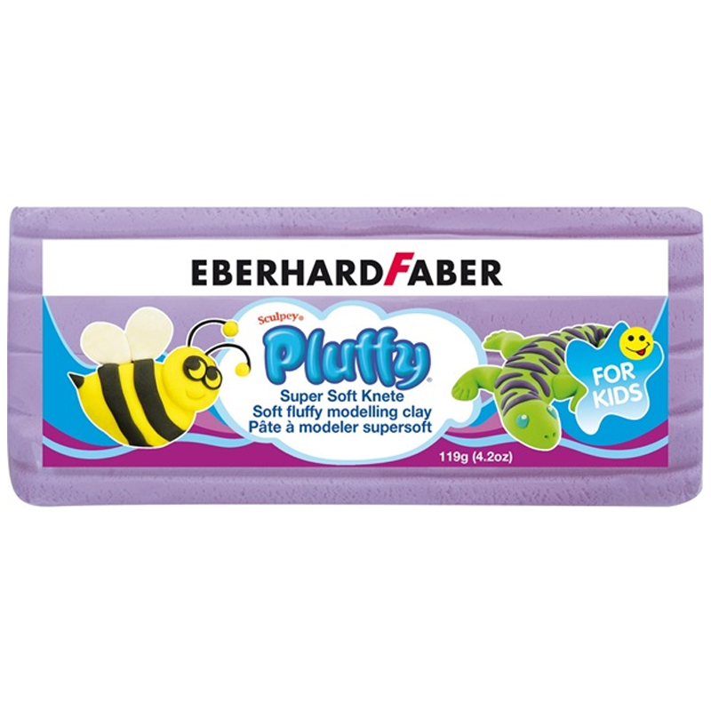 Eberhard Faber gyurma Pluffy 119gr lila, extra puha