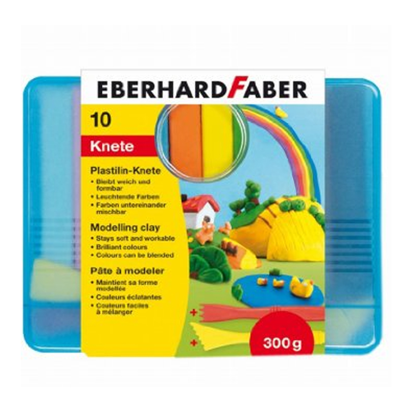 Eberhard Faber gyurma plasticine iskolai 10-es + 2 pálca