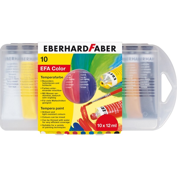 Eberhard Faber tempera 10db 12ml tubusos