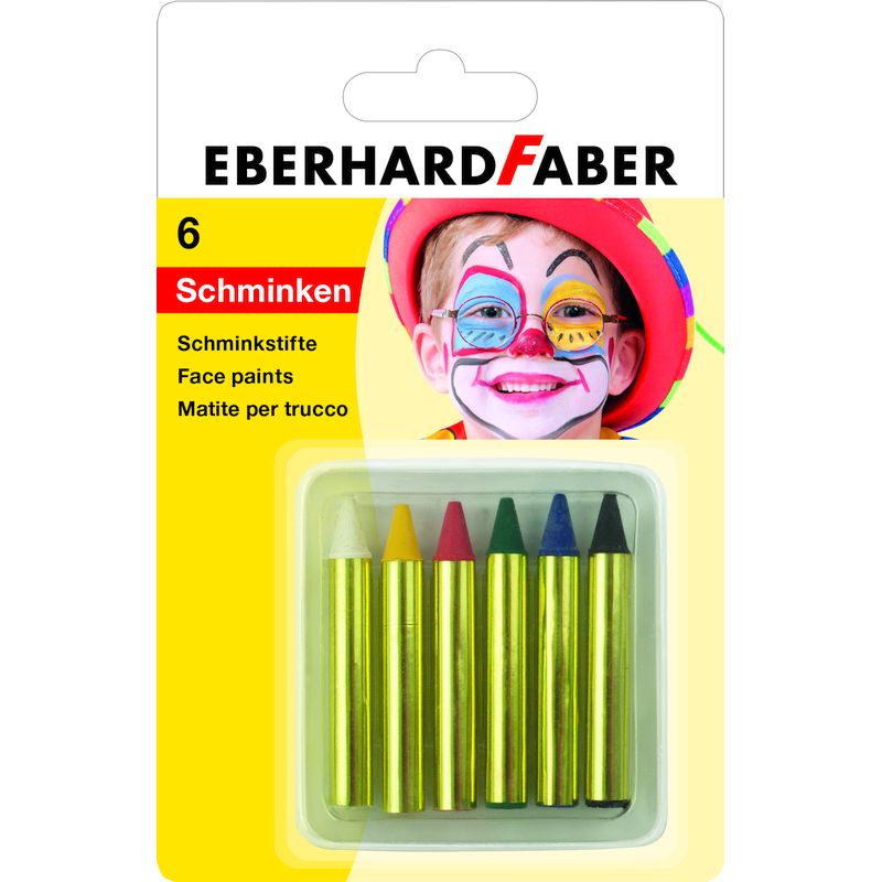 Eberhard Faber arcfestő ceruza készlet 6db-os mini BL.