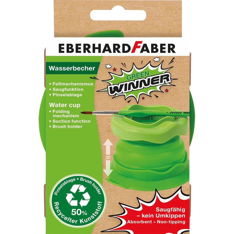 Eberhard Faber ecsettál összecsukható GREEN WINNER